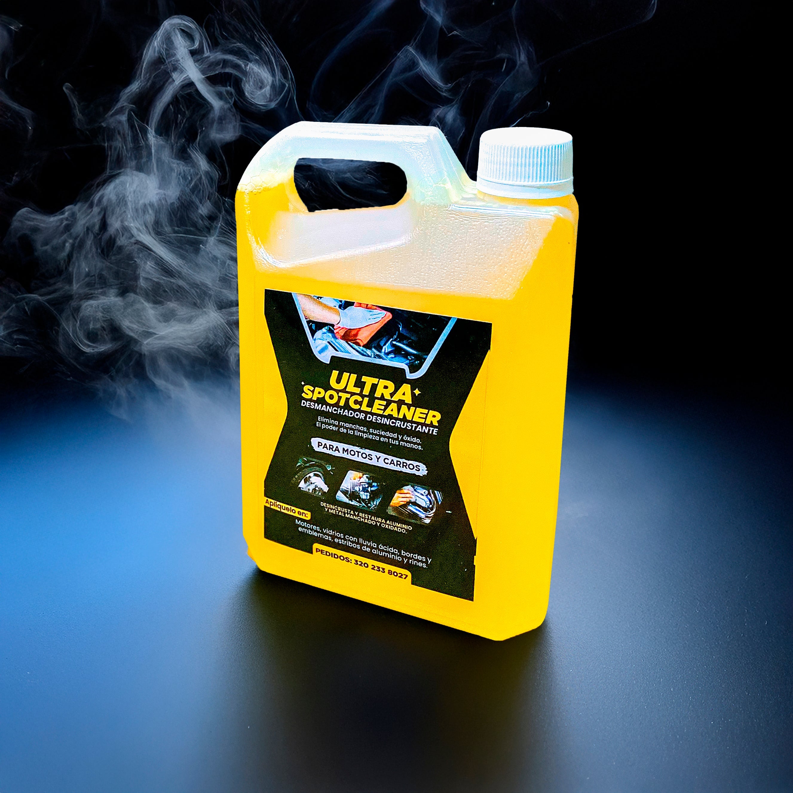 ULTRA SPOTCLEANER - PODEROSO DESMANCHADOR, DESOXIDANTE Y DESINCRUSTANTE