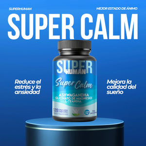 Super Calm - Cápsulas Relajación y Enfoque Total, 100% Natural+ ENVIO GRATIS